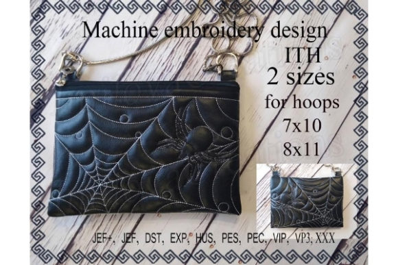 Cosmetic Bag – Spider Embroidery Review