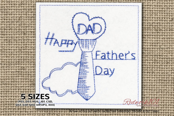 DAD Tie Embroidery Review