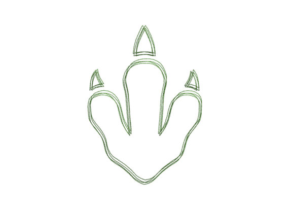 Dinosaur Paw Scribble Stitch Review
