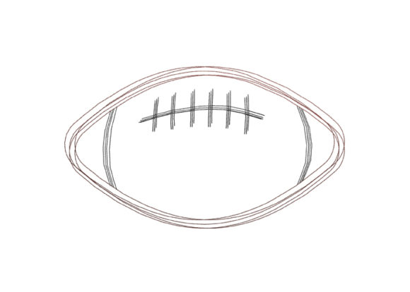 Football Scribble Stitch Review for Handmade Gifts