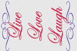 Live, Love, Laugh Embroidery Review