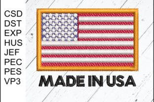Made in USA Flag Embroidery Review