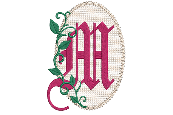 Olde English Monogram Letter M Review for Etsy Sellers