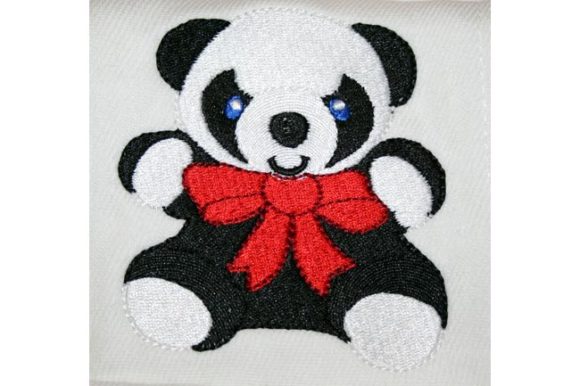 Panda Bear Embroidery Review for Boutique Sweatshirts