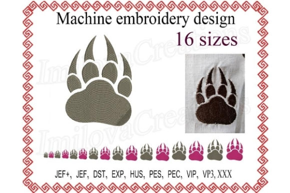 Paw with Claws Embroidery Review