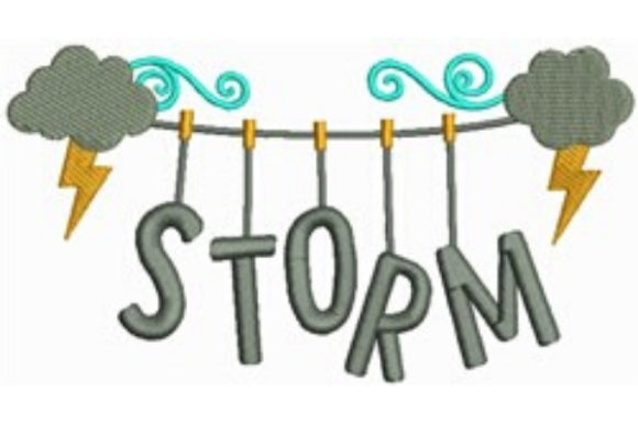 Storm Clothesline Embroidery Review for Seasonal Use