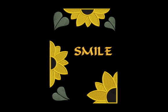Sunflower, Smile Embroidery Review