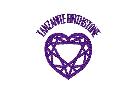 Tanzanite Birthstone Faceted Heart Review