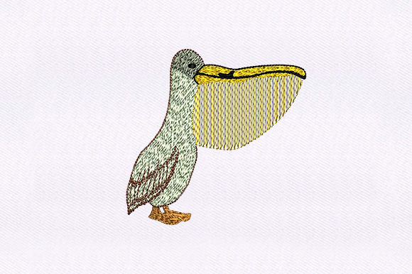 The Great Pelican: A Seasonal Embroidery Gem for Holiday Creations